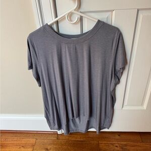 Athleta With Ease Gray Women's Top